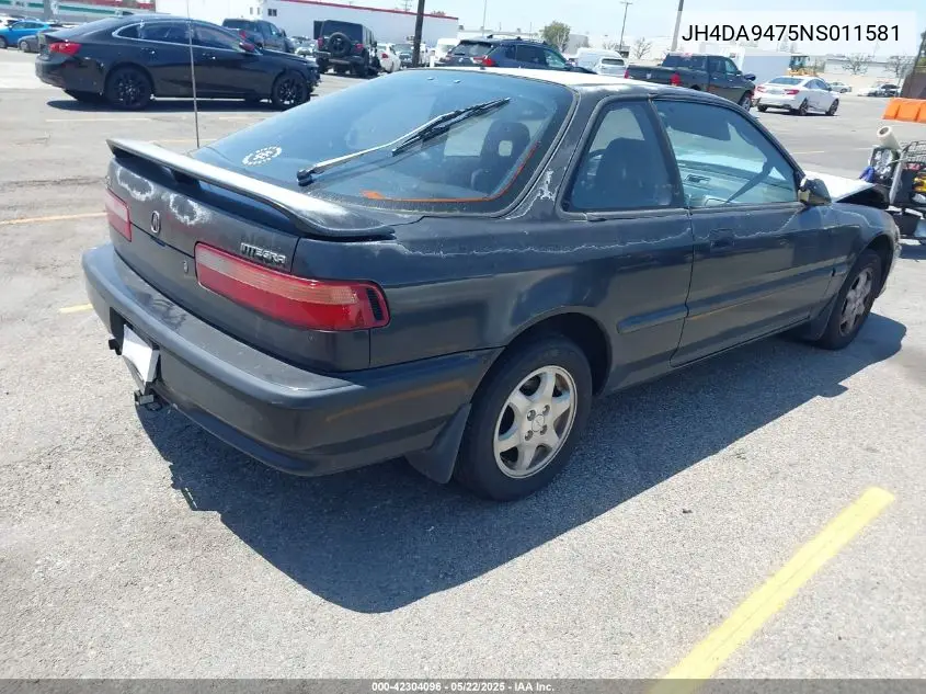 1992 Acura Integra Gs VIN: JH4DA9475NS011581 Lot: 42304096