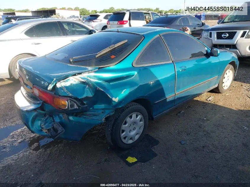 1995 Acura Integra Ls VIN: JH4DC4455SS018442 Lot: 42095477
