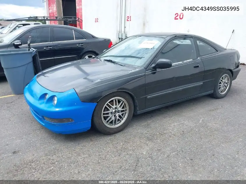 1995 Acura Integra Rs VIN: JH4DC4349SS035995 Lot: 42312005