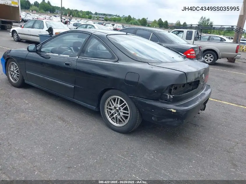 1995 Acura Integra Rs VIN: JH4DC4349SS035995 Lot: 42312005