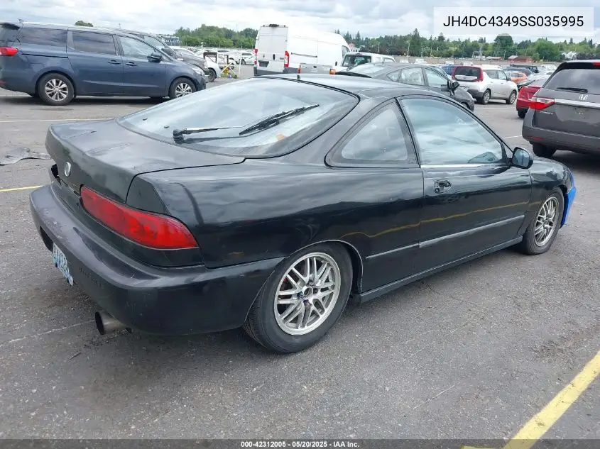 1995 Acura Integra Rs VIN: JH4DC4349SS035995 Lot: 42312005