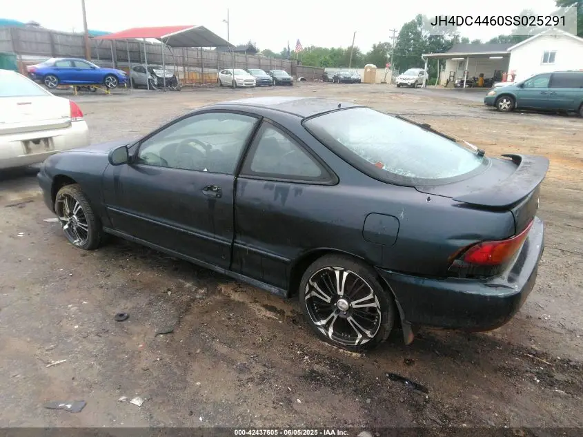 1995 Acura Integra Se VIN: JH4DC4460SS025291 Lot: 42437605