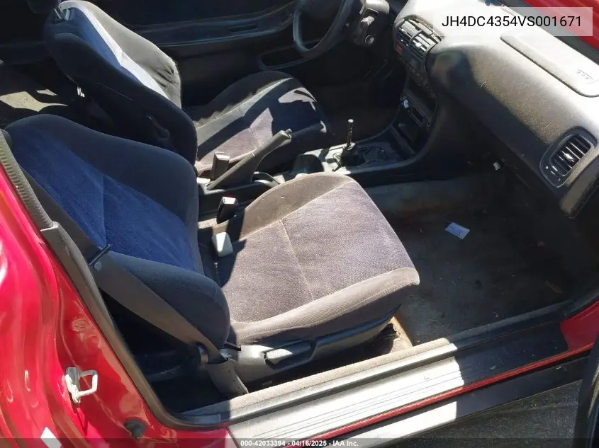 1997 Acura Integra Ls VIN: JH4DC4354VS001671 Lot: 42033394