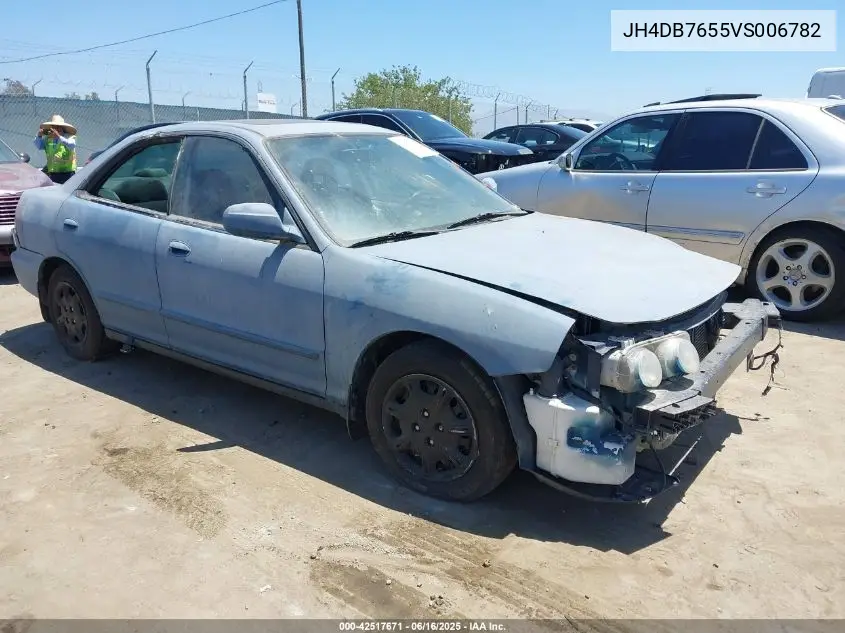 1997 Acura Integra Ls VIN: JH4DB7655VS006782 Lot: 42517671