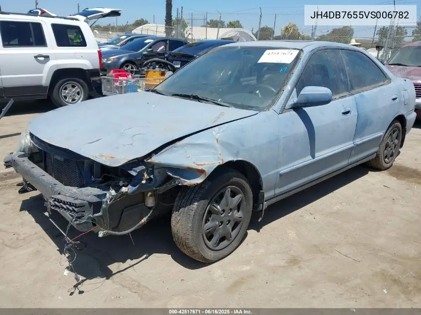 1997 Acura Integra Ls VIN: JH4DB7655VS006782 Lot: 42517671