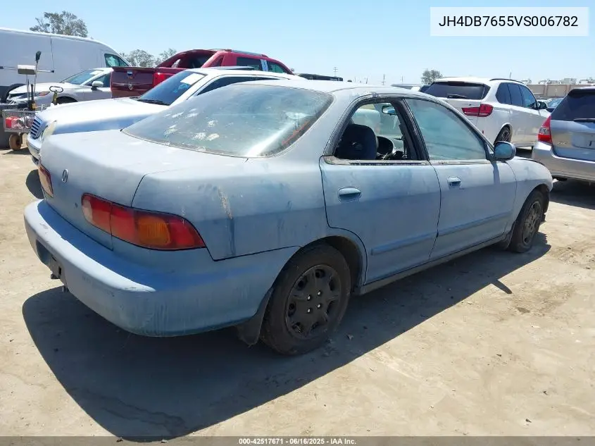 1997 Acura Integra Ls VIN: JH4DB7655VS006782 Lot: 42517671