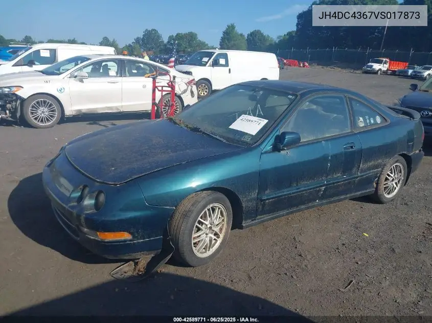 1997 Acura Integra Gs VIN: JH4DC4367VS017873 Lot: 42589771