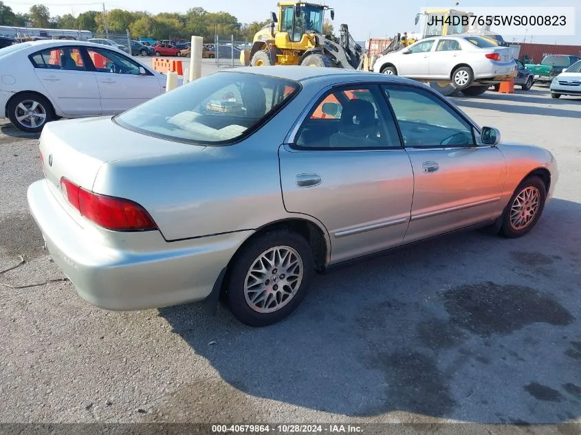 1998 Acura Integra Ls VIN: JH4DB7655WS000823 Lot: 40679864