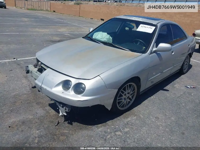 1998 Acura Integra Gs VIN: JH4DB7669WS001949 Lot: 41969296