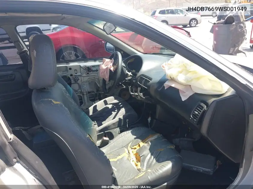 1998 Acura Integra Gs VIN: JH4DB7669WS001949 Lot: 41969296