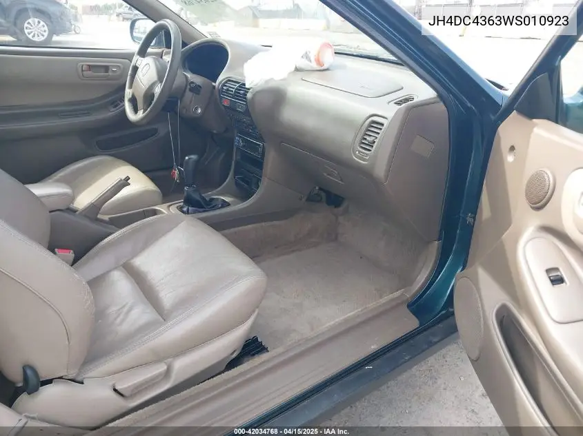 1998 Acura Integra Gs VIN: JH4DC4363WS010923 Lot: 42034768