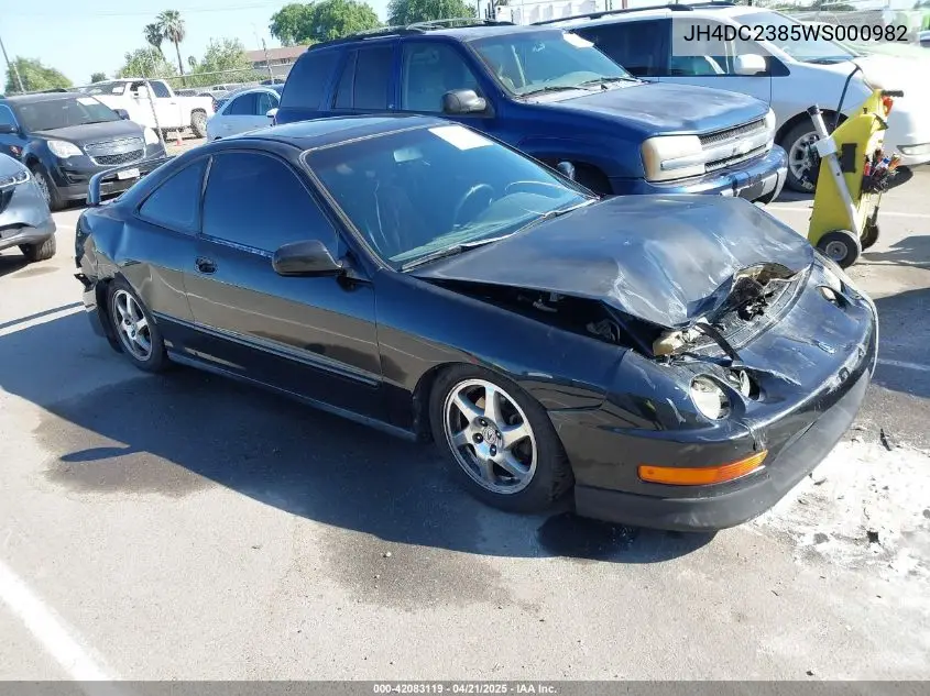 1998 Acura Integra Gs-R VIN: JH4DC2385WS000982 Lot: 42083119