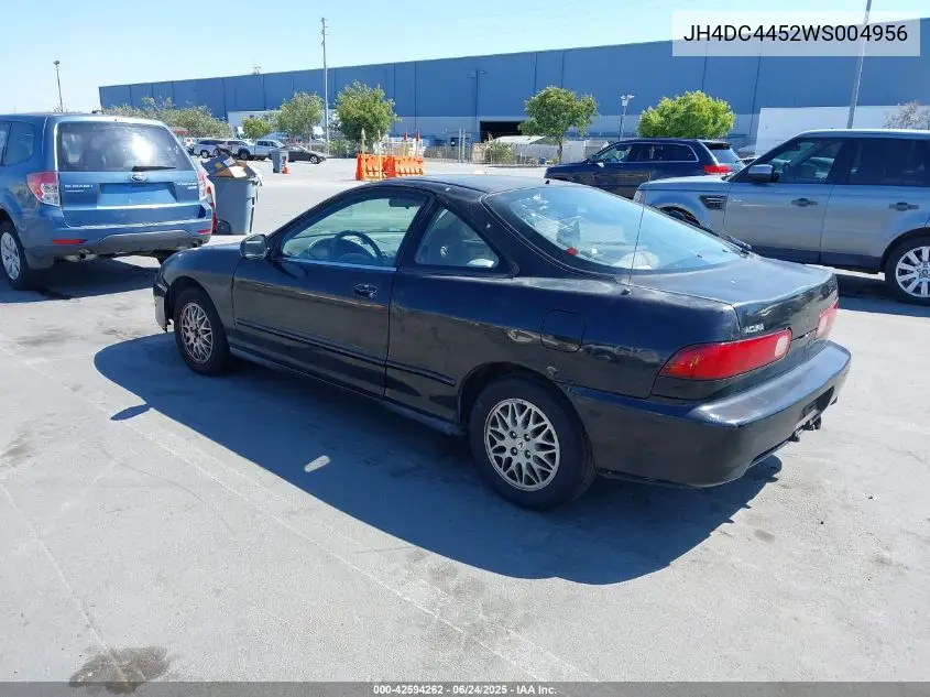 1998 Acura Integra Ls VIN: JH4DC4452WS004956 Lot: 42594262