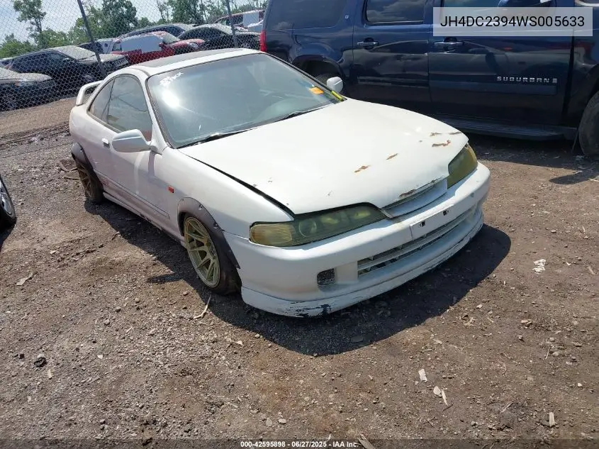 1998 Acura Integra Gs-R VIN: JH4DC2394WS005633 Lot: 42595898