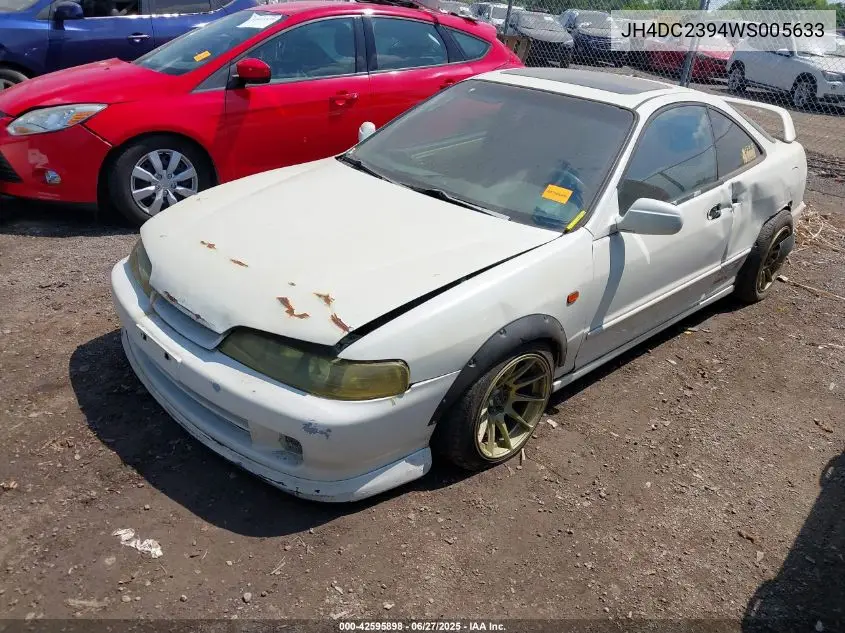 1998 Acura Integra Gs-R VIN: JH4DC2394WS005633 Lot: 42595898