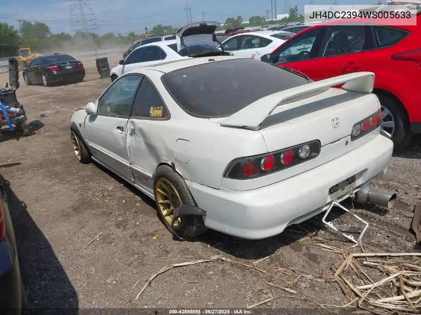 1998 Acura Integra Gs-R VIN: JH4DC2394WS005633 Lot: 42595898
