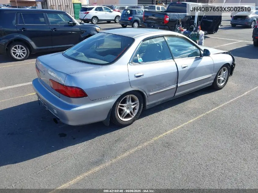 1999 Acura Integra Ls VIN: JH4DB7653XS002510 Lot: 42185146