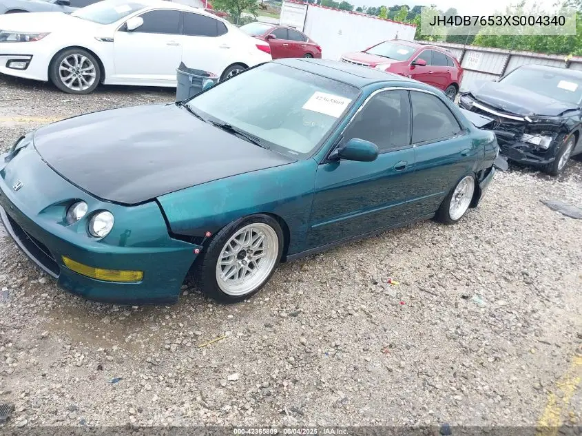 1999 Acura Integra Ls VIN: JH4DB7653XS004340 Lot: 42365809