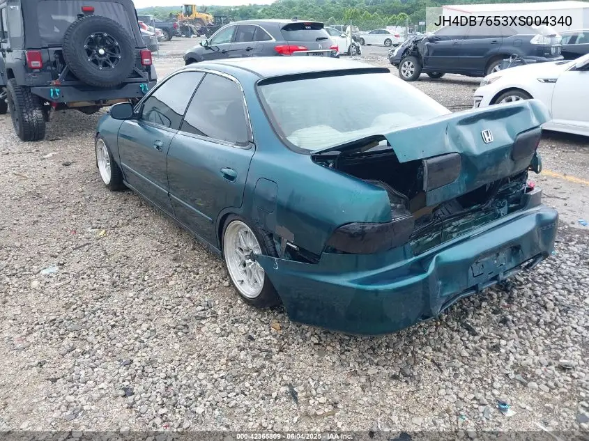 1999 Acura Integra Ls VIN: JH4DB7653XS004340 Lot: 42365809