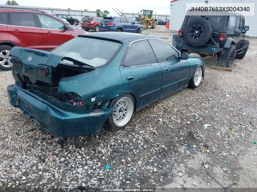 1999 Acura Integra Ls VIN: JH4DB7653XS004340 Lot: 42365809