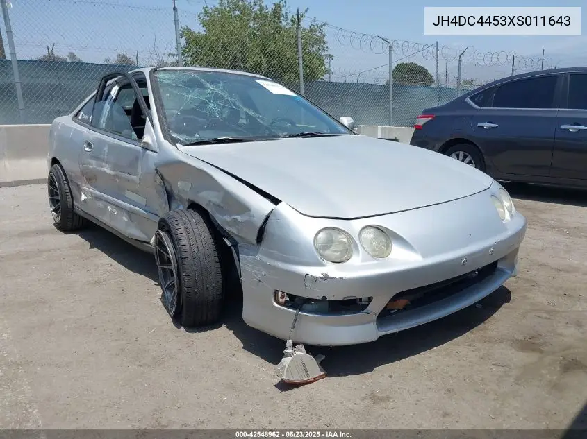 1999 Acura Integra Ls VIN: JH4DC4453XS011643 Lot: 42548962