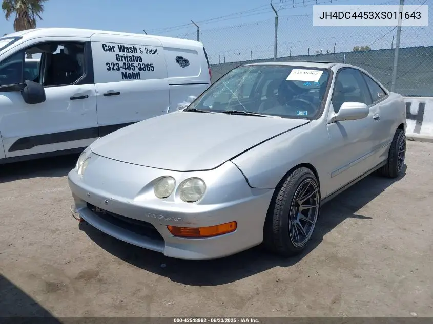 1999 Acura Integra Ls VIN: JH4DC4453XS011643 Lot: 42548962