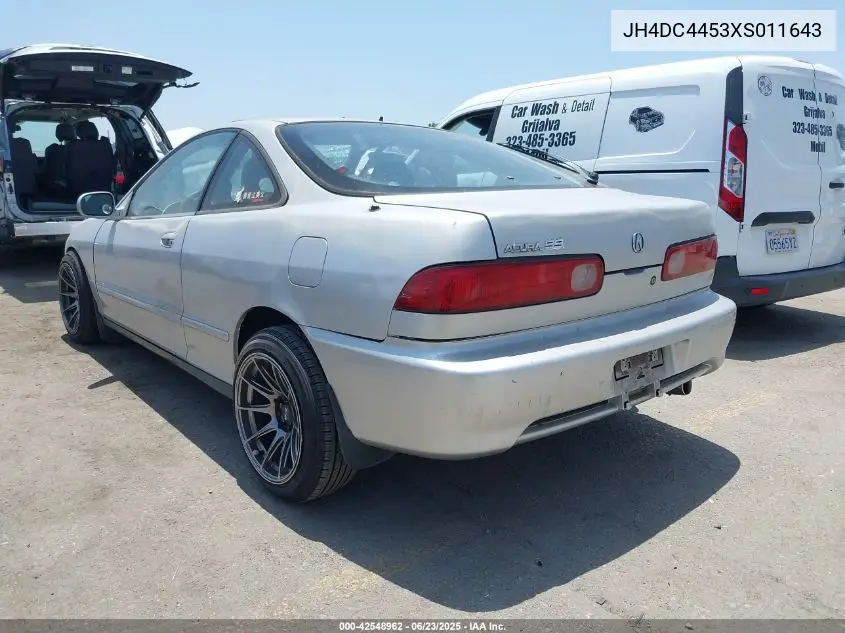 1999 Acura Integra Ls VIN: JH4DC4453XS011643 Lot: 42548962
