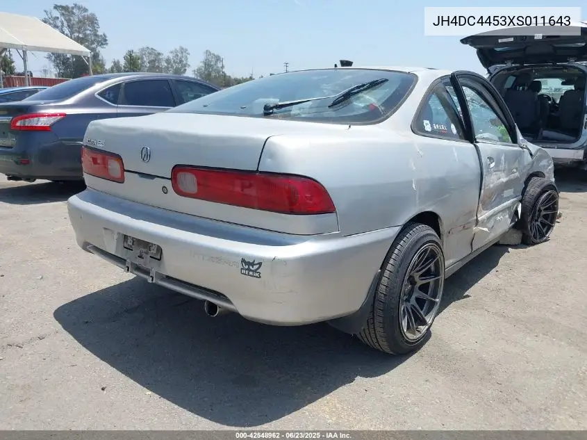 1999 Acura Integra Ls VIN: JH4DC4453XS011643 Lot: 42548962