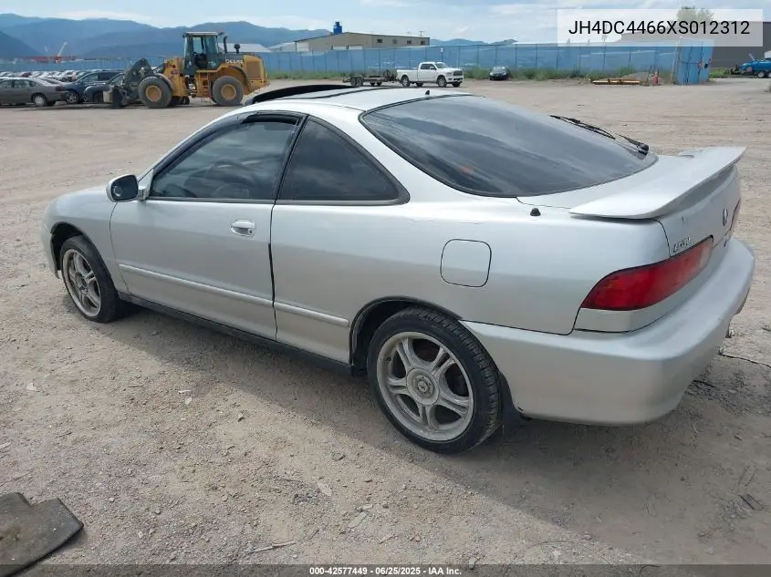 1999 Acura Integra Gs VIN: JH4DC4466XS012312 Lot: 42577449
