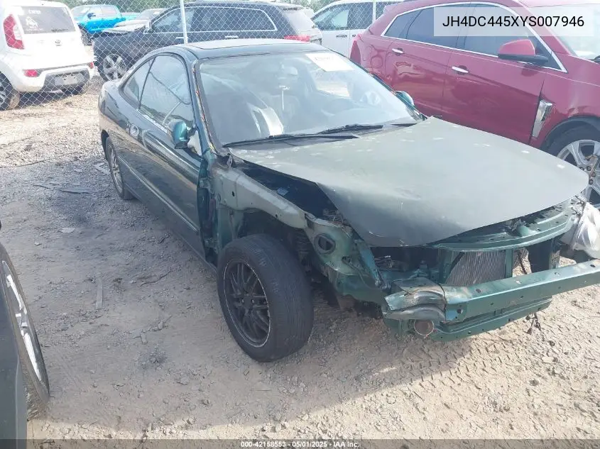 2000 Acura Integra Ls VIN: JH4DC445XYS007946 Lot: 42158553