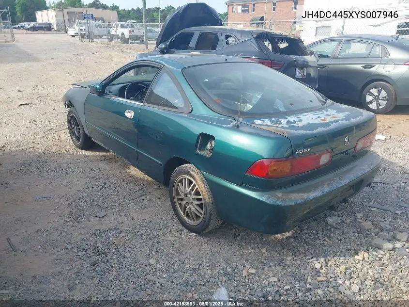 2000 Acura Integra Ls VIN: JH4DC445XYS007946 Lot: 42158553