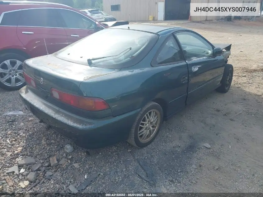 2000 Acura Integra Ls VIN: JH4DC445XYS007946 Lot: 42158553