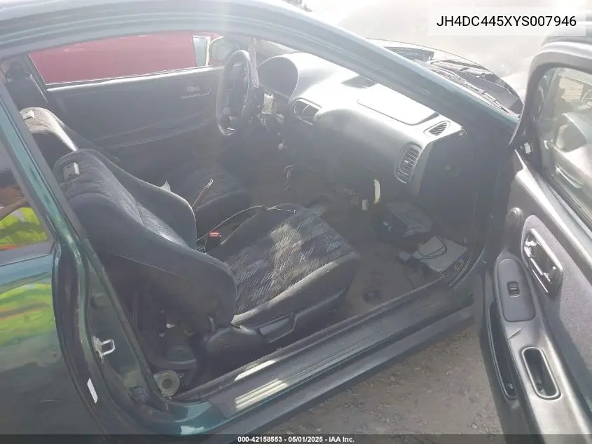2000 Acura Integra Ls VIN: JH4DC445XYS007946 Lot: 42158553