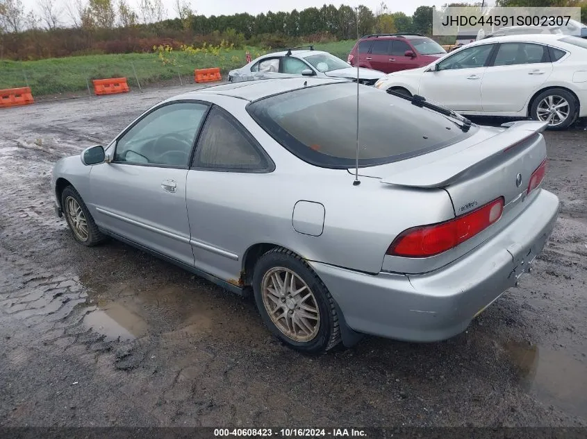 2001 Acura Integra Ls VIN: JHDC44591S002307 Lot: 40608423