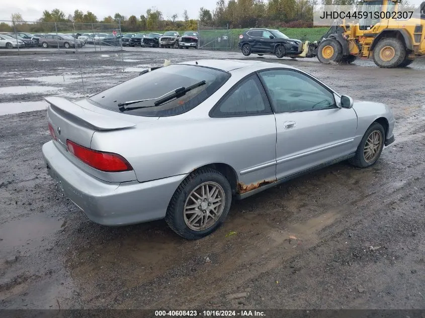2001 Acura Integra Ls VIN: JHDC44591S002307 Lot: 40608423