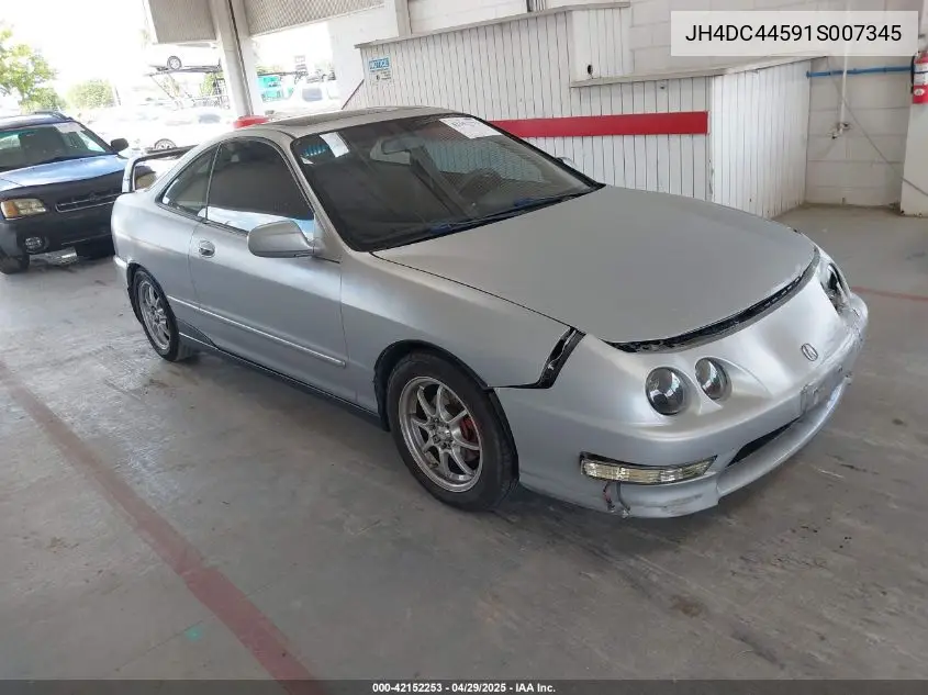 2001 Acura Integra Ls VIN: JH4DC44591S007345 Lot: 42152253