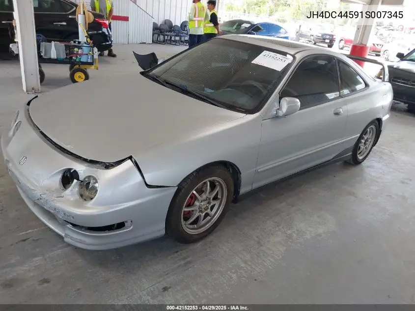 2001 Acura Integra Ls VIN: JH4DC44591S007345 Lot: 42152253