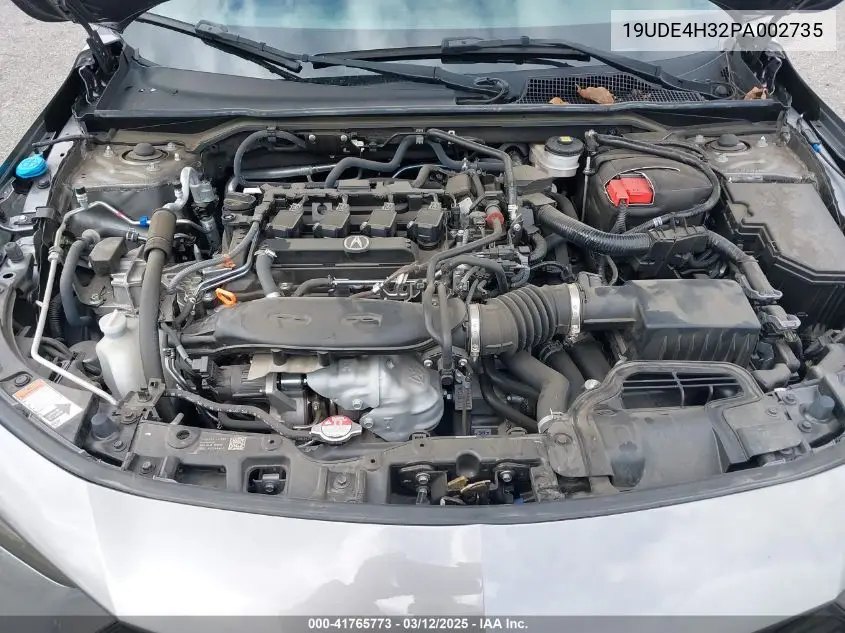 2023 Acura Integra A-Spec VIN: 19UDE4H32PA002735 Lot: 41765773