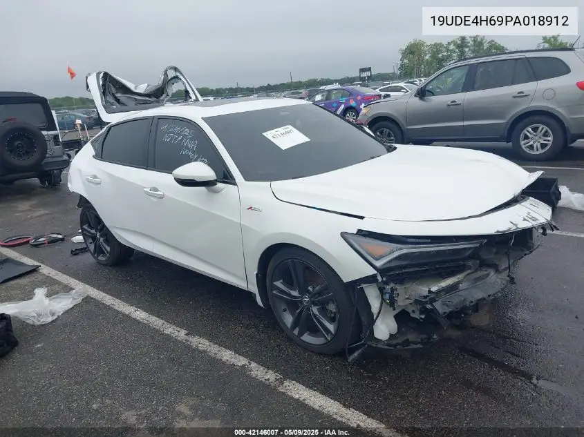 2023 Acura Integra A-Spec W/ Technology VIN: 19UDE4H69PA018912 Lot: 42146007