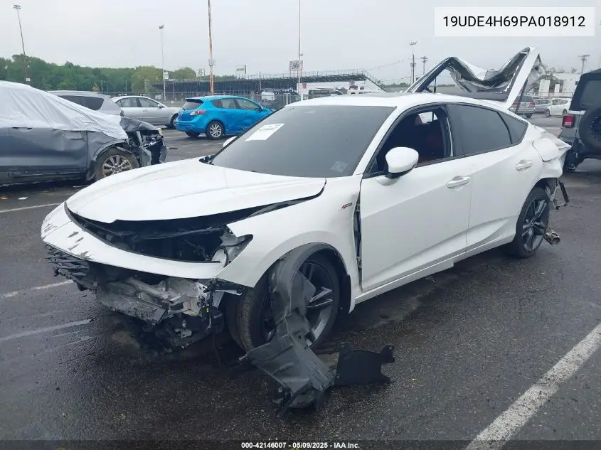 2023 Acura Integra A-Spec W/ Technology VIN: 19UDE4H69PA018912 Lot: 42146007