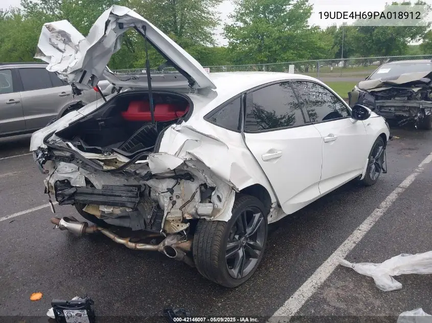 2023 Acura Integra A-Spec W/ Technology VIN: 19UDE4H69PA018912 Lot: 42146007