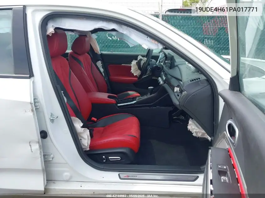 2023 Acura Integra A-Spec Technology VIN: 19UDE4H61PA017771 Lot: 42185962