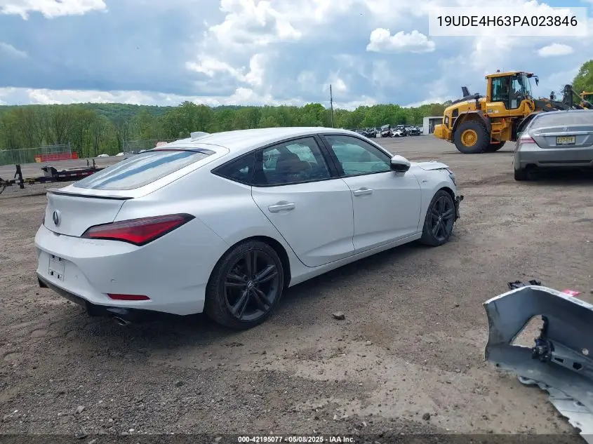 2023 Acura Integra A-Spec W/ Technology VIN: 19UDE4H63PA023846 Lot: 42195077