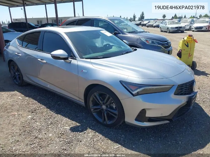 2023 Acura Integra A-Spec Technology VIN: 19UDE4H6XPA021978 Lot: 42228978