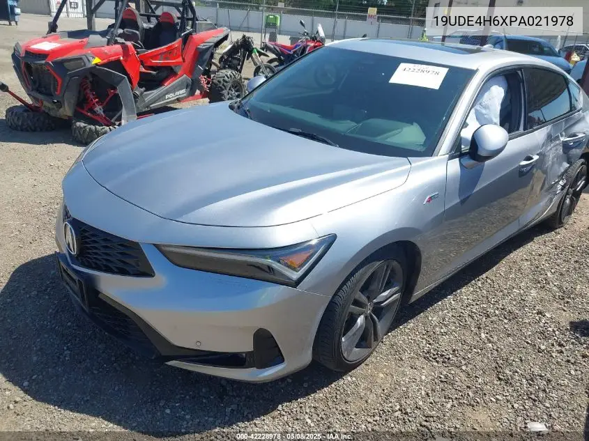 2023 Acura Integra A-Spec Technology VIN: 19UDE4H6XPA021978 Lot: 42228978