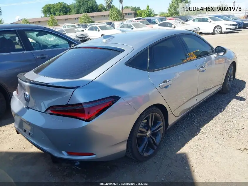 2023 Acura Integra A-Spec Technology VIN: 19UDE4H6XPA021978 Lot: 42228978