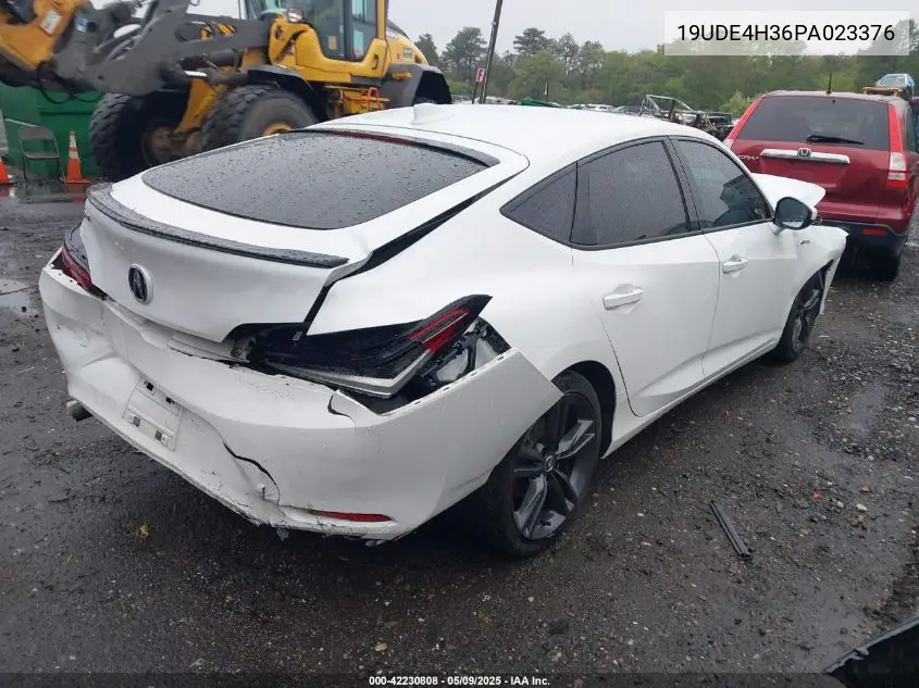 2023 Acura Integra A-Spec VIN: 19UDE4H36PA023376 Lot: 42230808