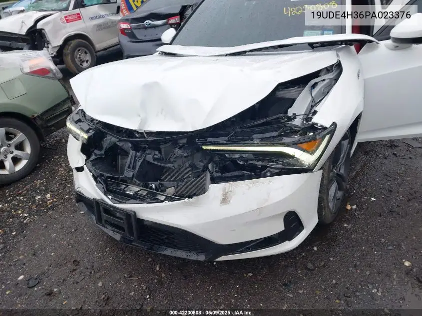 2023 Acura Integra A-Spec VIN: 19UDE4H36PA023376 Lot: 42230808