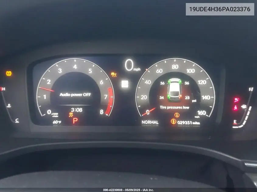 2023 Acura Integra A-Spec VIN: 19UDE4H36PA023376 Lot: 42230808