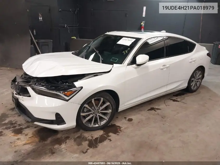2023 Acura Integra VIN: 19UDE4H21PA018979 Lot: 42457893
